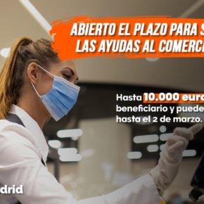 Ciudadanos (Cs) Getafe requiere al Ayuntamiento que solicite las ayudas al pequeño comercio que ha habilitado la Comunidad de Madrid