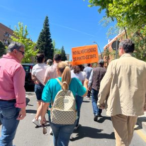 Ciudadanos (Cs) participa en la manifestación contra el Vertedero y reprocha que el Gobierno Municipal dé la espalda a los vecinos